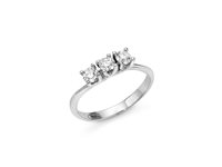 Anello Miluna Donna ANELLI IN DIAMANTI in Oro bianco Diamante LID3295-036G7 - LID3295-036G7